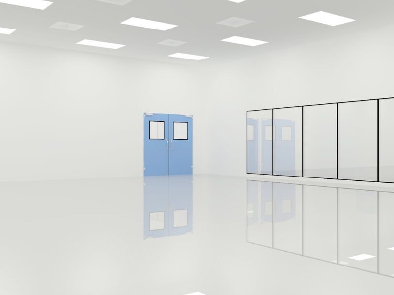 Pass Trolley sicurezza e sostenibilità nella logistica delle cleanroom